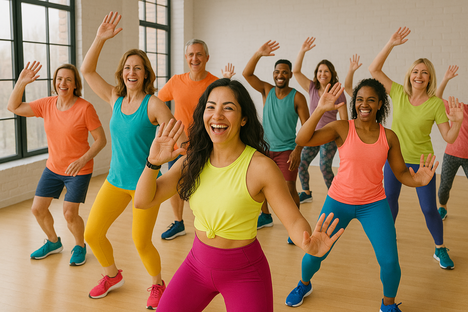 Spaß und Tanz mit Zumba Kursen im Fitness Maximal 